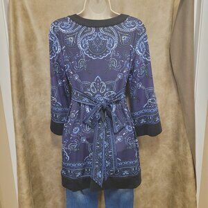 Boho long top